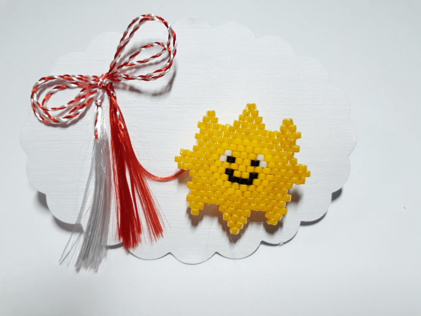 Brosa martisor soare - ❤️ Creatii Delicate