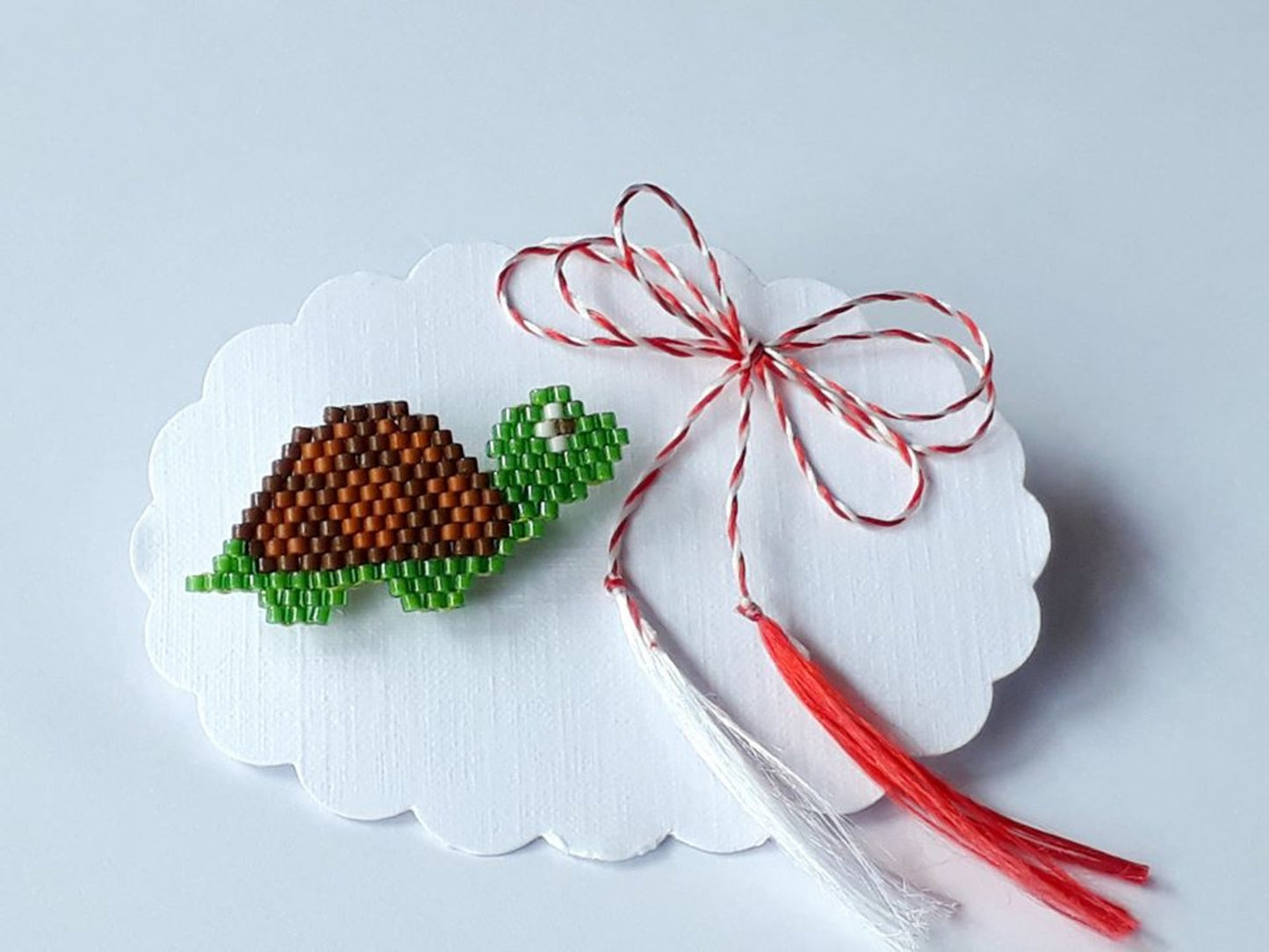 Brosa martisor testoasa - ❤️ Creatii Delicate
