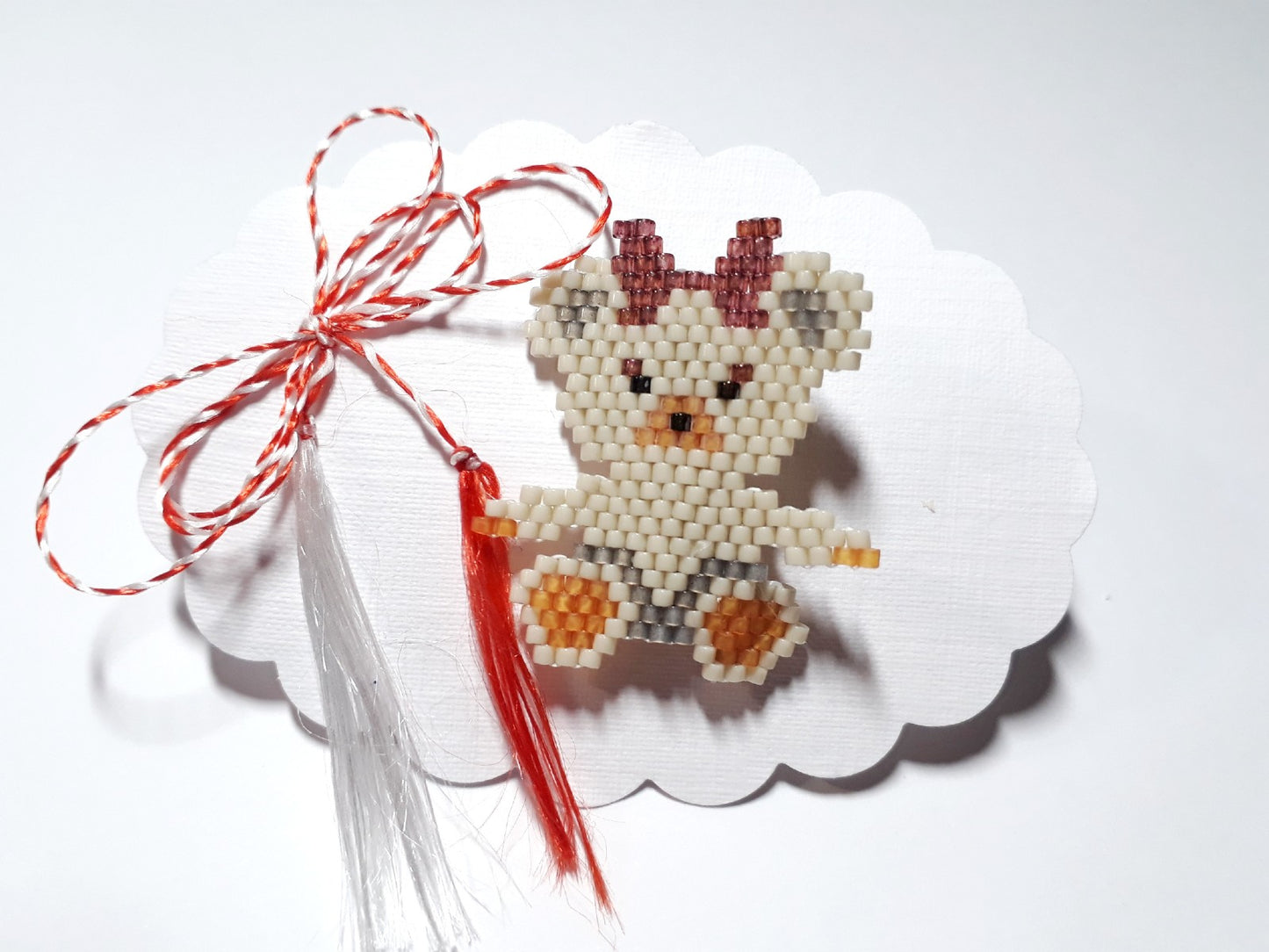 Brosa martisor ursulet - ❤️ Creatii Delicate