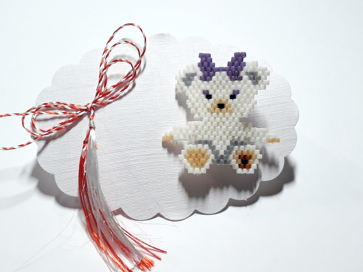 Brosa martisor ursulet - ❤️ Creatii Delicate