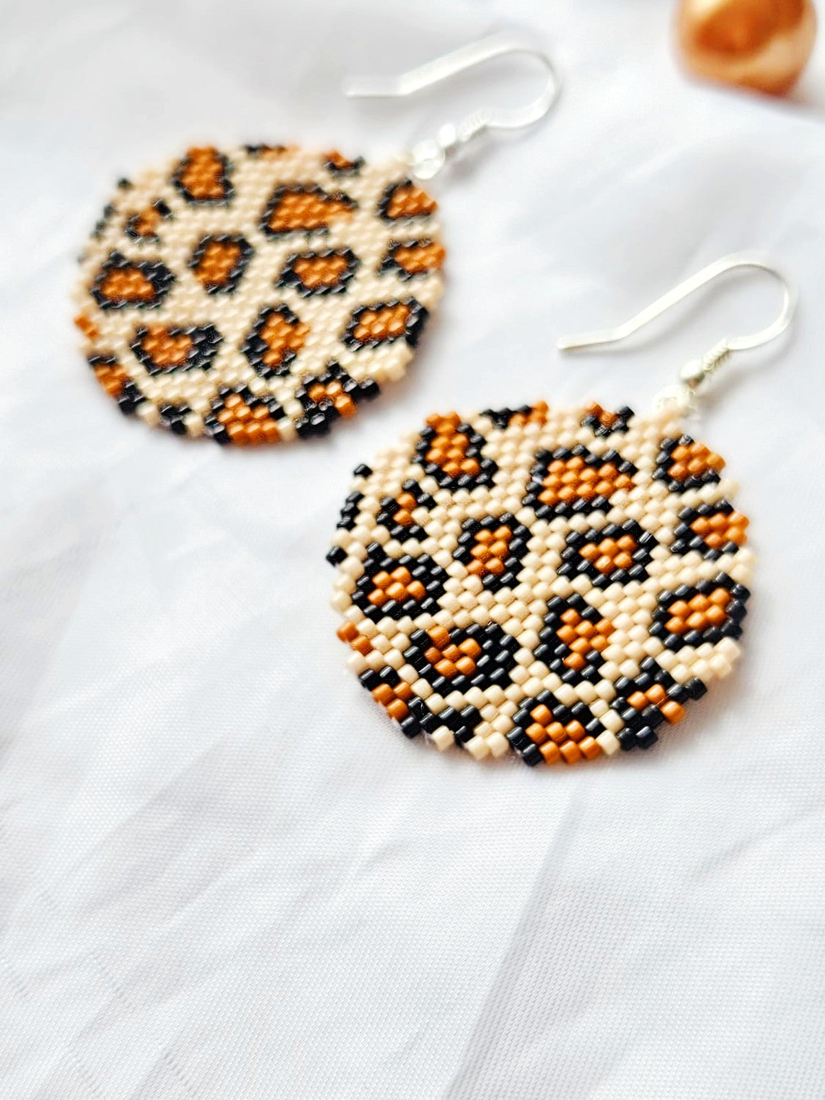 Cercei cerc mare Animal Print