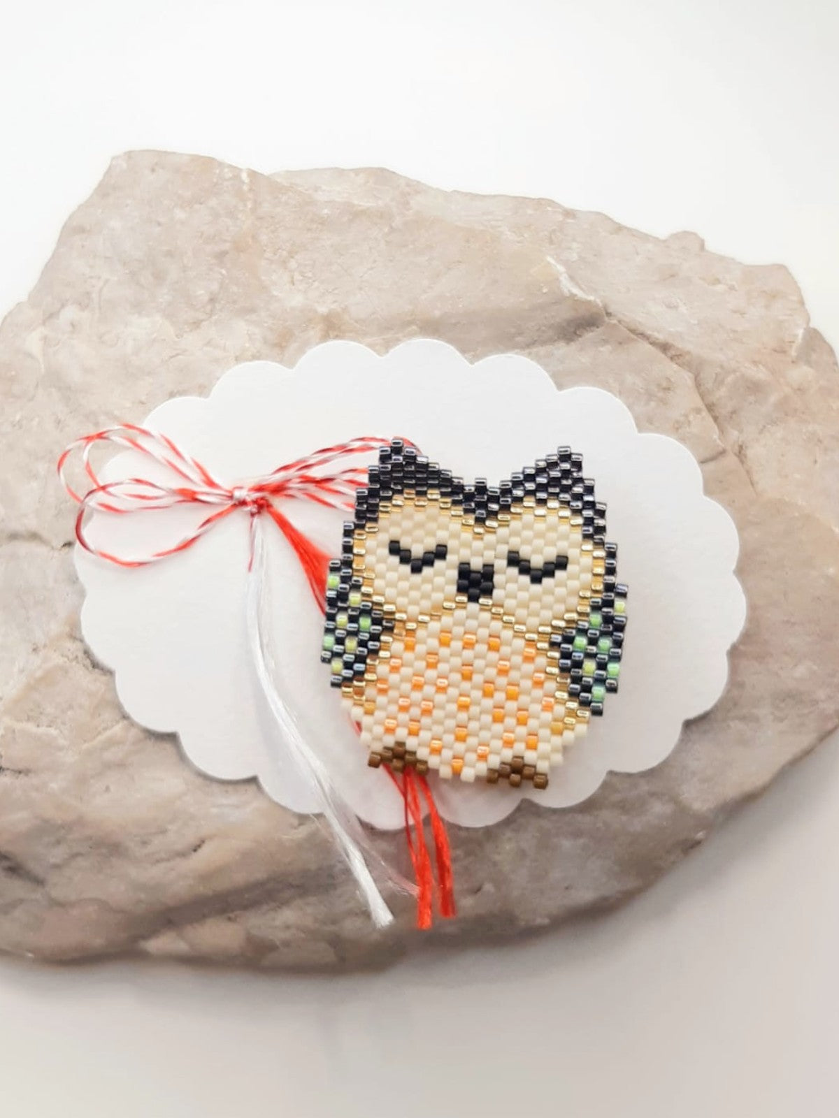 Brosa martisor bufnita mare