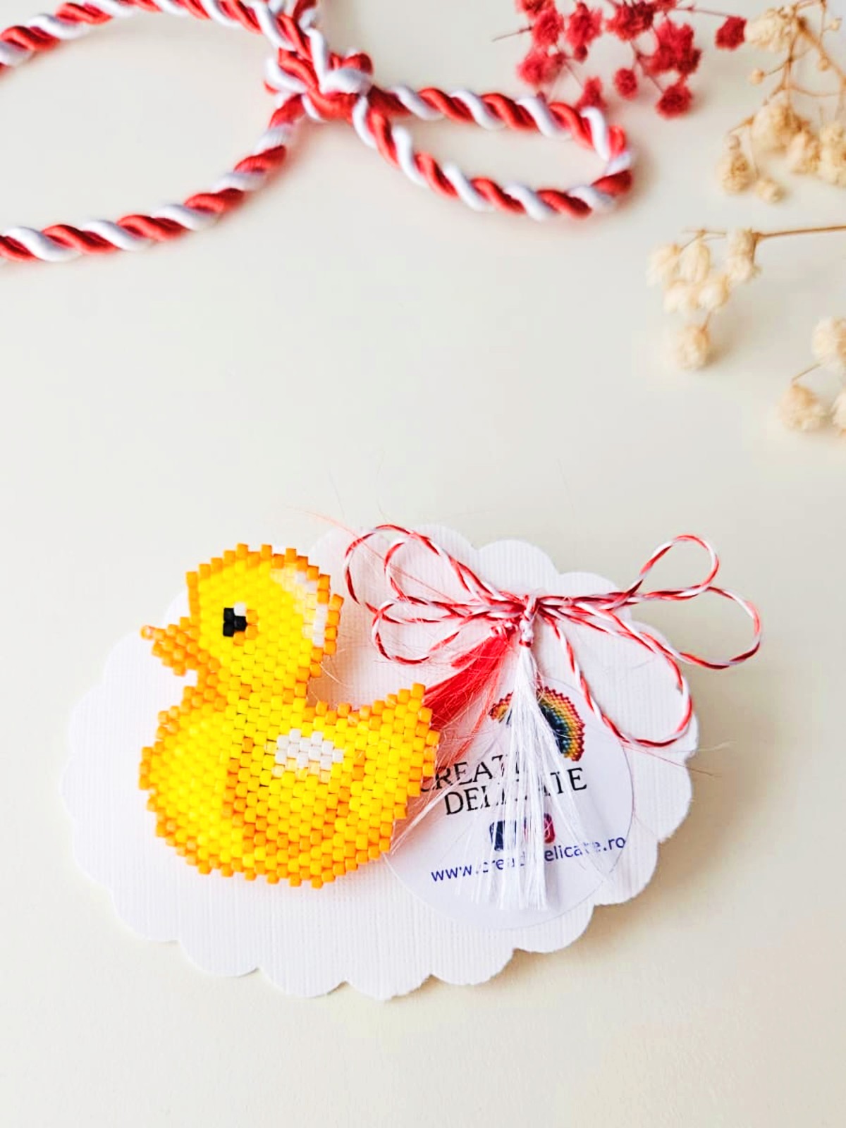 Brosa martisor ratusca